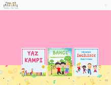 Tablet Screenshot of istanbulkidsclub.com
